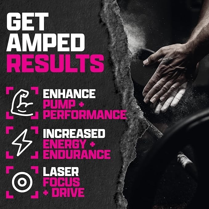 Nutrex Outlift Amped Max High Stim Pre Workout Powder 22 Servings Various Flavor
