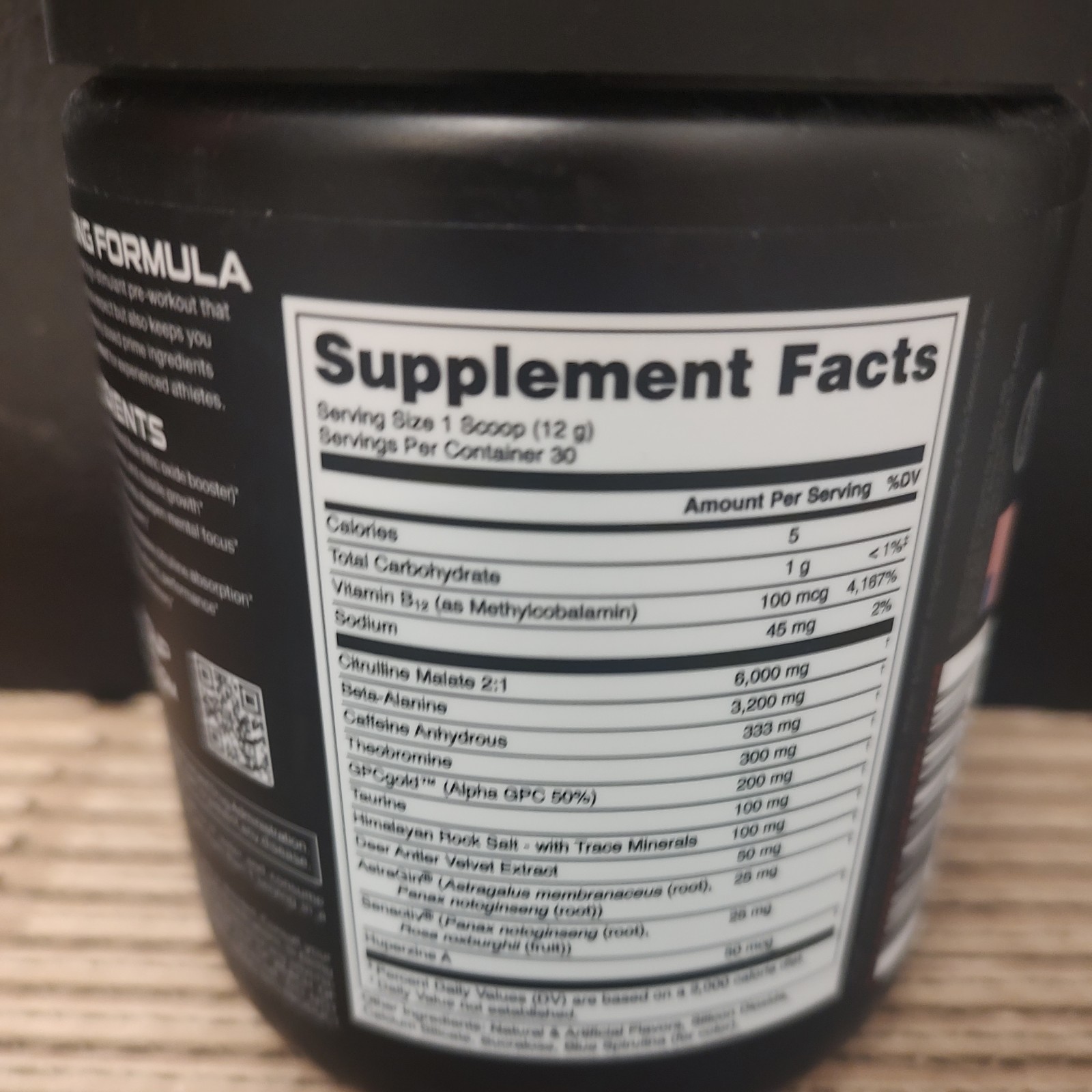 Bucked Up Woke AF ‘Merica Rocket Pop Workout Supplement Powder EXP: 04/2027 New