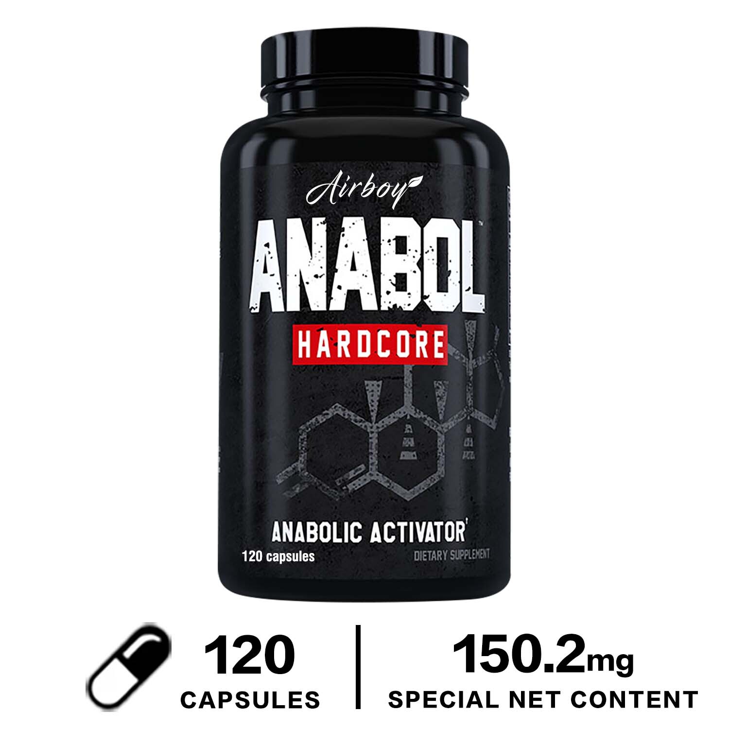 120pcs Anabolic Activator- Muscle Builder,Testosterone Booster, Energy Endurance