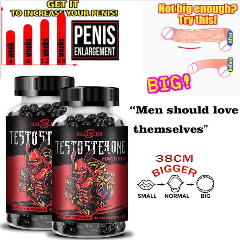 Strength Testosteron Booster Test Capsule-Increase Energy,Muscle Strength&Growth