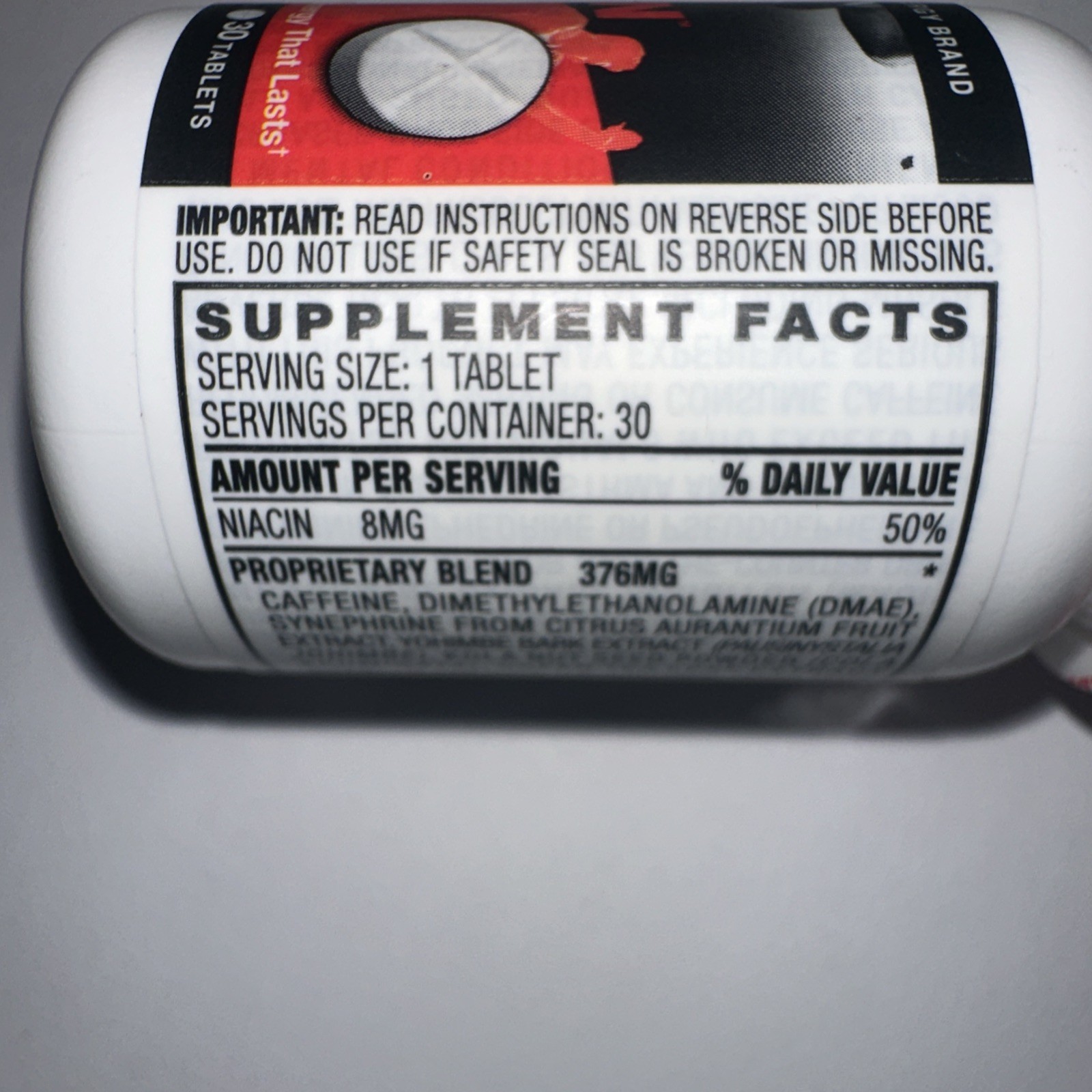 30ct Rapid Action Energy 2 Way Energy FOCUS MOOD Boost 1 SEALED Bottle NEW