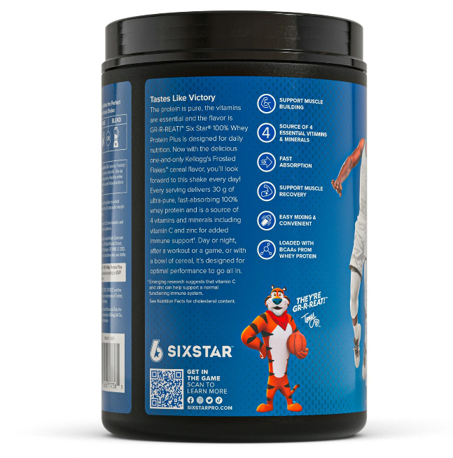 Six Star Whey Protein Plus Frosted Flakes 1.8lb