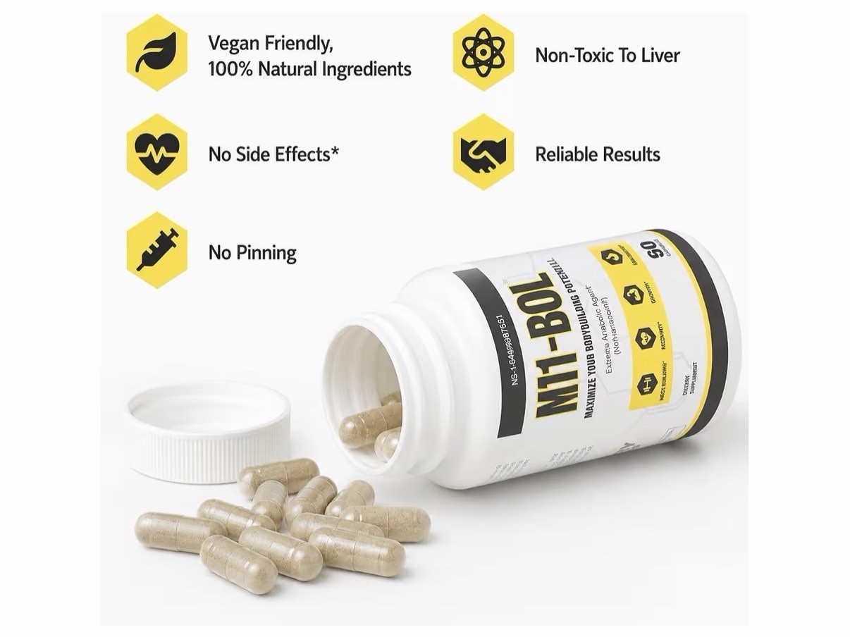 AVRY Labs M1-BOL Methanabolin Vegan Bodybuilding Capsules 90ct Ex2/27