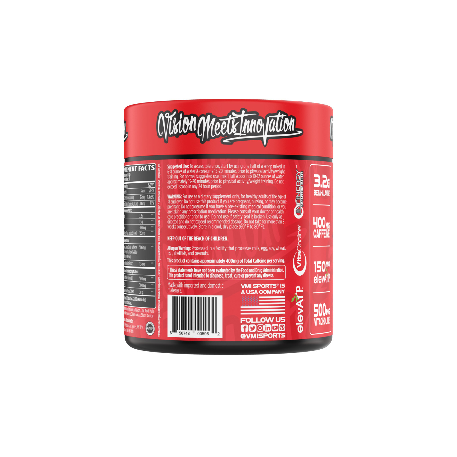 VMI Sports® KXR Best Pre-Workout Supplement – Gummy Bear