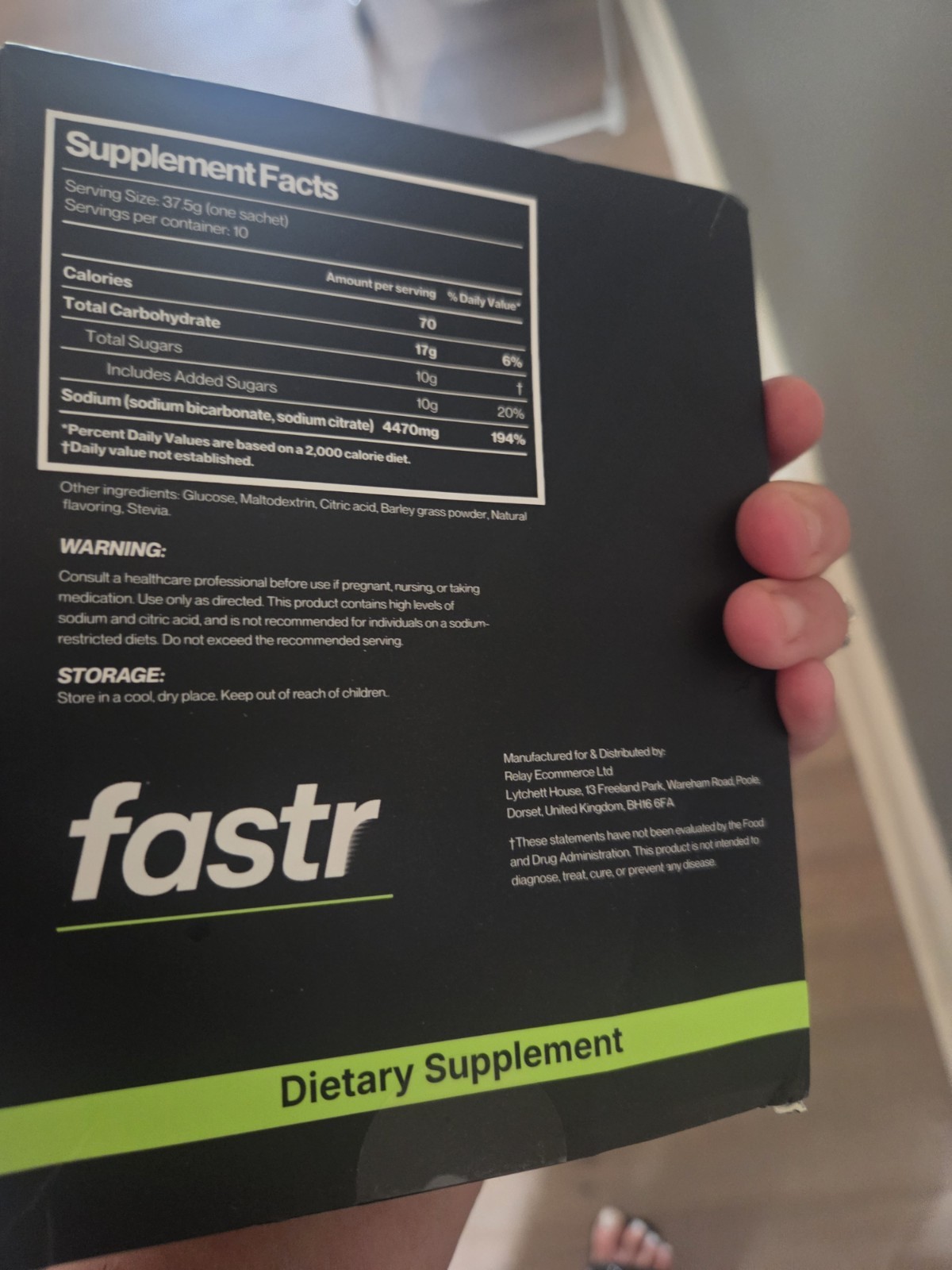 Fastr Buffer Mix Pre Workout Powder