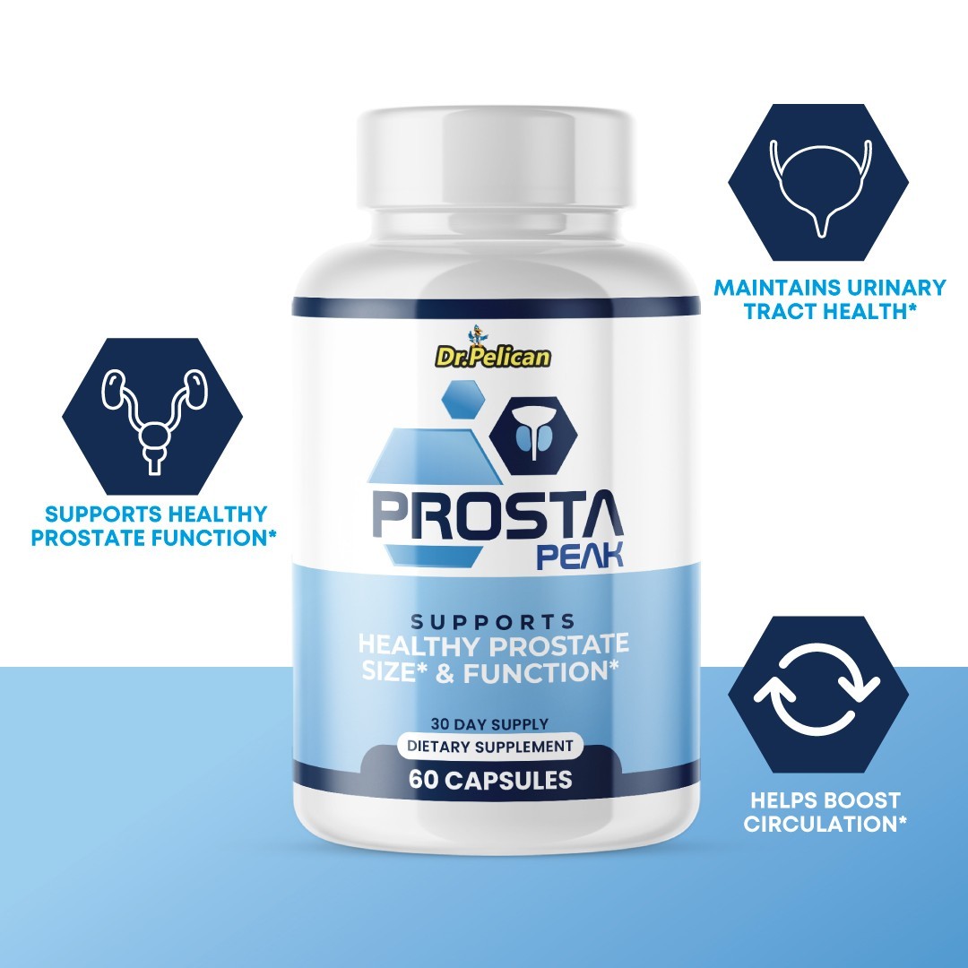 Prosta Peak- Support Supplement for Men – Urinary & Bladder Health-1 Bottle