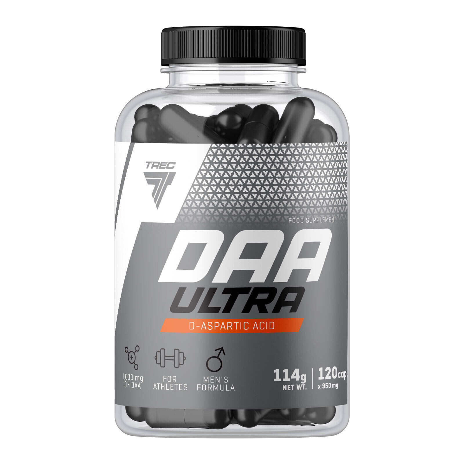 DAA ULTRA Pills D-Aspartic Acid Testosterone Booster Dietary Supplement Anabolic
