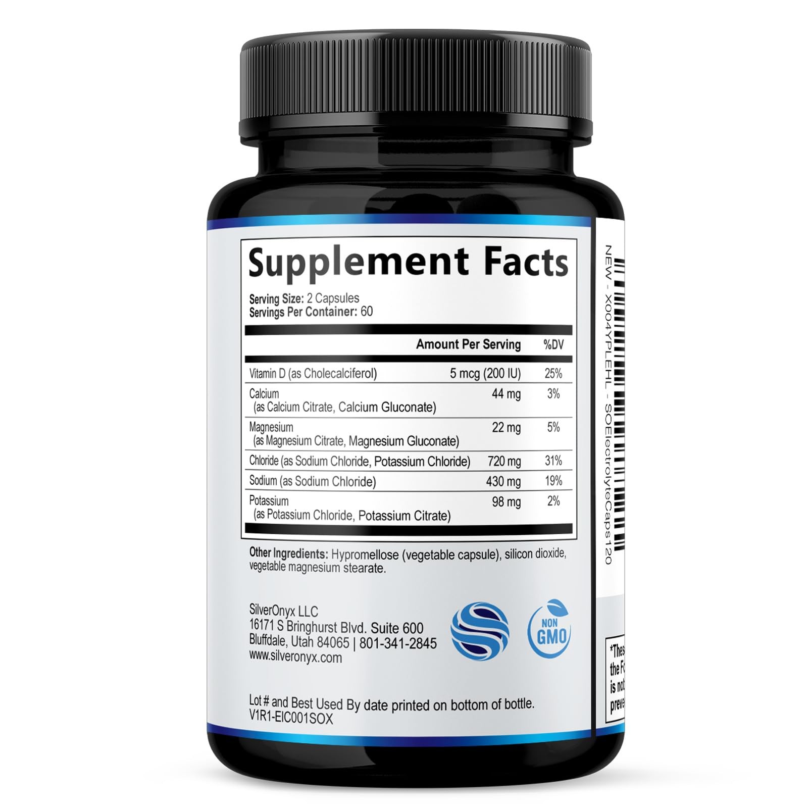 Electrolytes Supplement – Sugar Free, Advanced 120 Count (Pack of 1)