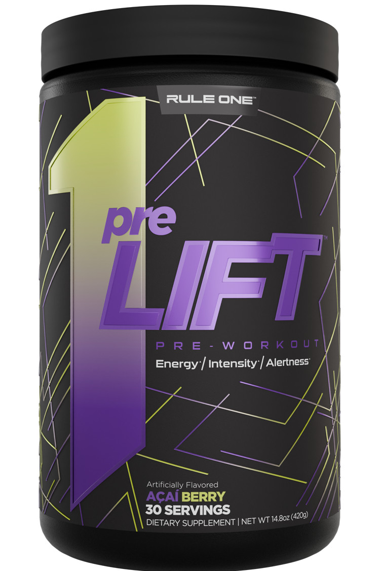 RULE ONE PROTEINS PRELIFT Pre-Workout Energy Intensity Alertness 30 Servings