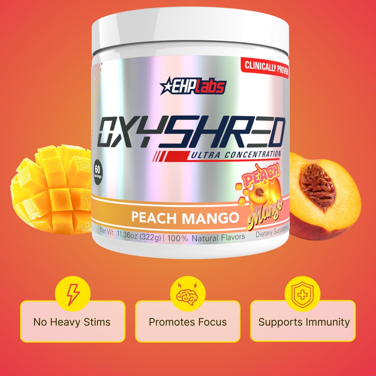 Pre Workout Powder with L Glutamine & Acetyl L Carnitine – Energy Boost Drink, P