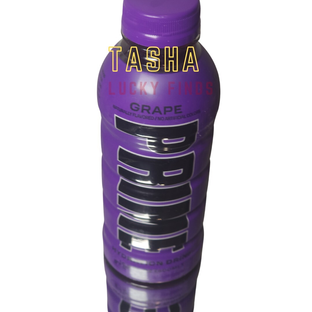 Prime Hydration SPORTS Drink Grape 16.9oz (2PACK) GLUTEN-FREE, CAFFEINE- FREE