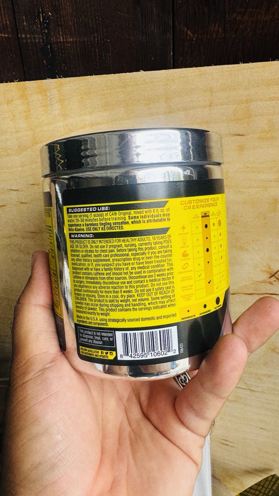 Cellucor C4 Ripped Pre-Workout Cherry Limeade 60 Servings 390g New