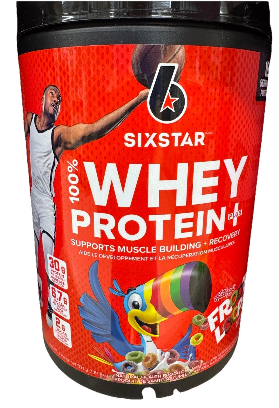 Two Six Star 100% Whey 30G Protein Plus Froot Loops Flavor 3.62lbs Exp 11/2028