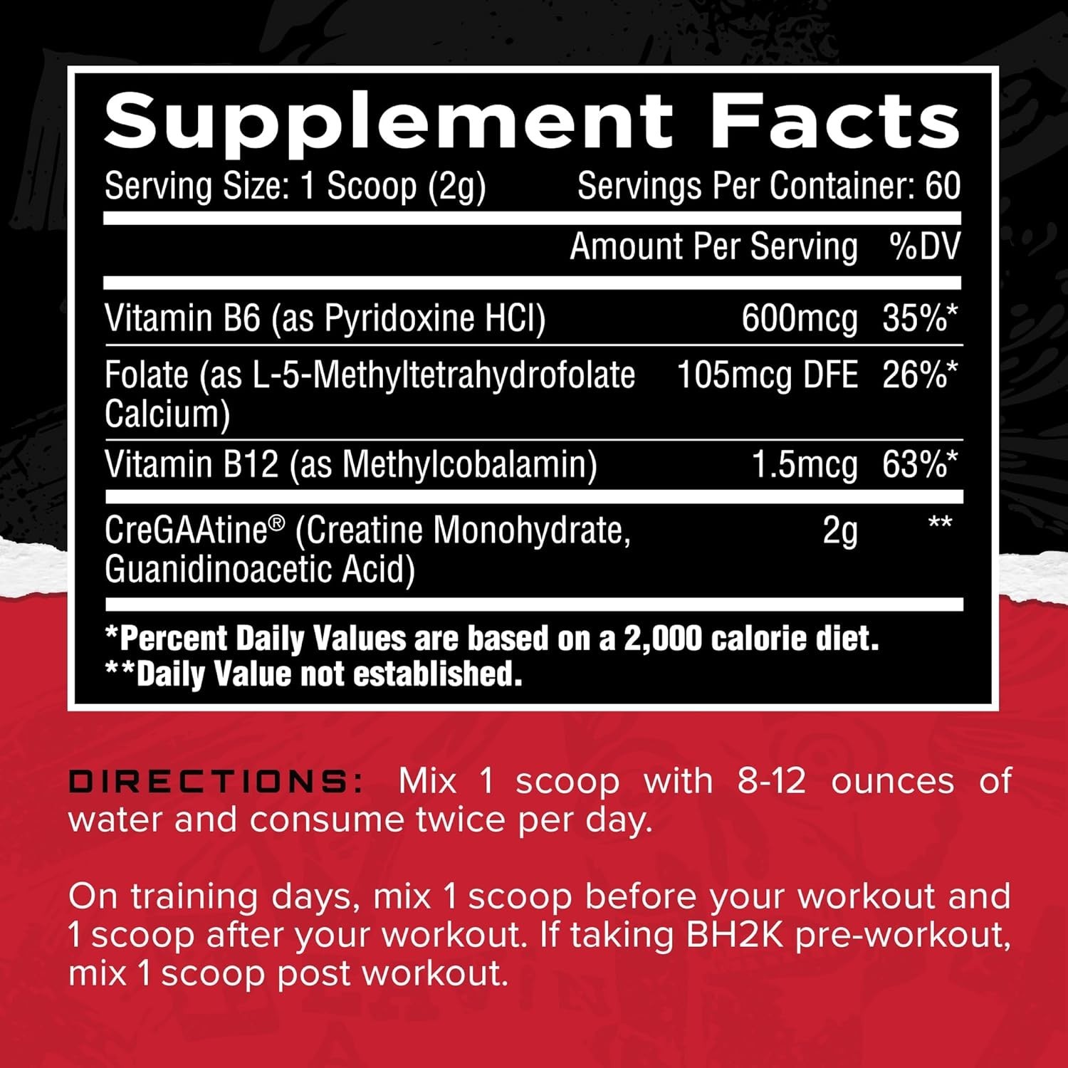 Unmatched CreGAAtine Optimized Creatine | Creatine Monohydrate + GAA Guanidin…