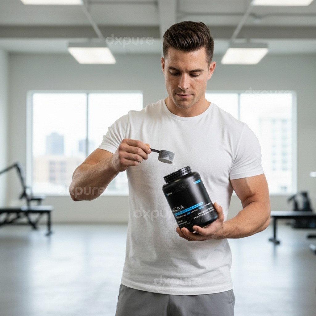 BCAA Powder 500g – Branched Chain Amino Acids – 100 Servings – Unflavored
