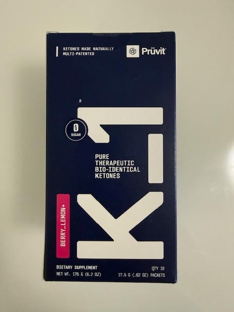 Pruvit K1 Berry Lemon Charged 10 Pack NEW Exogenous Ketones Drink