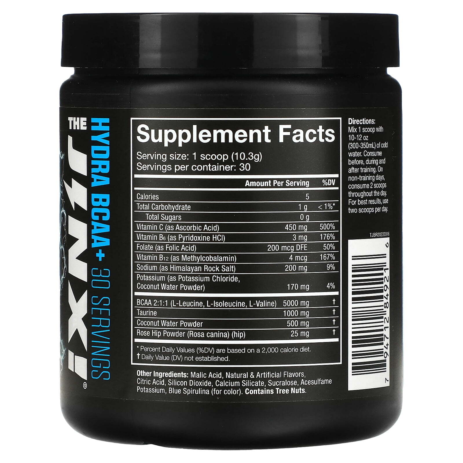 JNX Sports® The Jinx Hydra BCAA+ Hydration + Electrolytes & Immunity Pack of 3