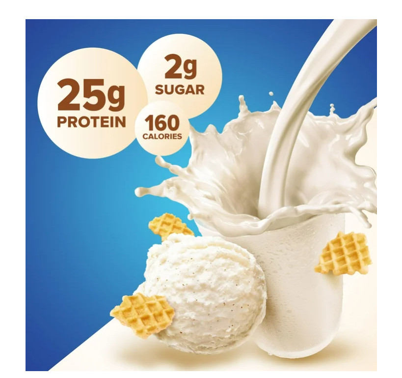 Pure Protein Whey Powder Vanilla Cream 1.75lb 25g Protein