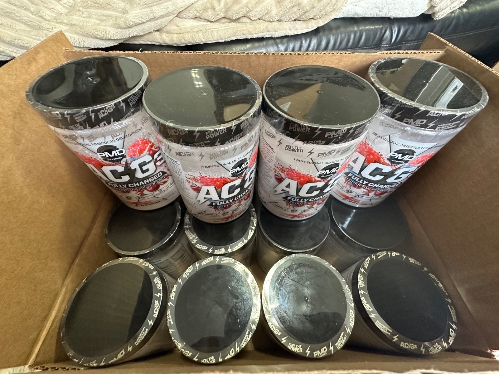 PMD ACG3 Fully Charged Pre-Workout – Cherry Slush 30 Servings)