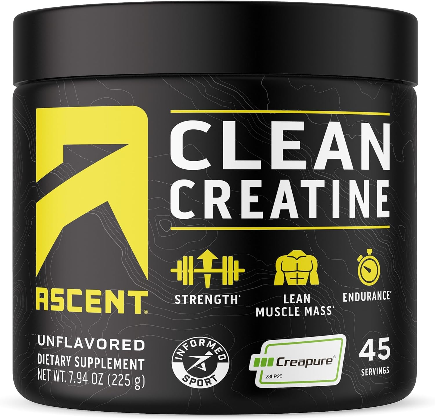 Clean Creatine Monohydrate Powder – 5G per Serving, Creapure Creatine Supplem…
