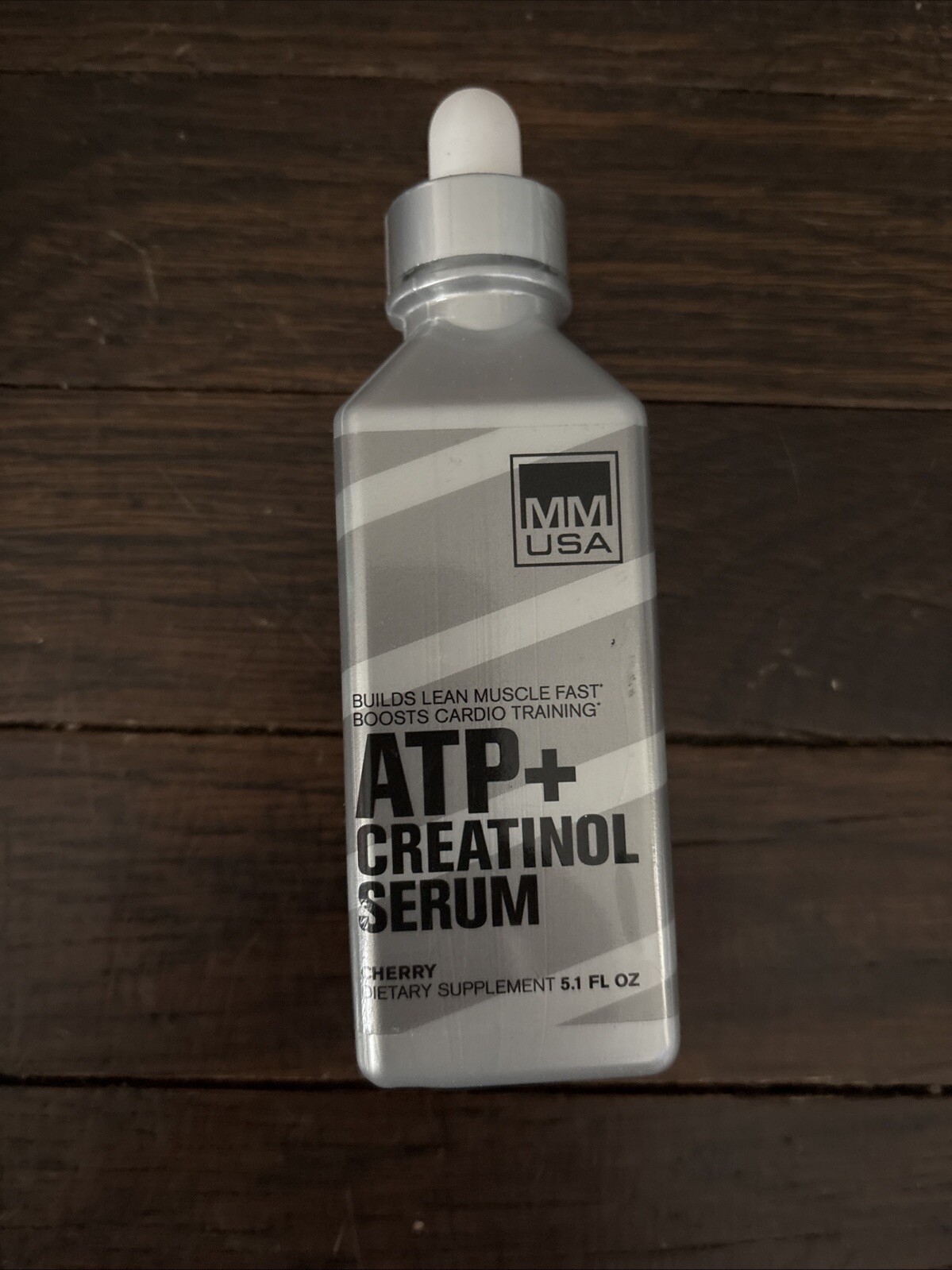 MM USA ATP+ Creatinol Serum Pre-Workout 5.1 fl oz-Cherry-New&Sealed-EXP 11/26 C1