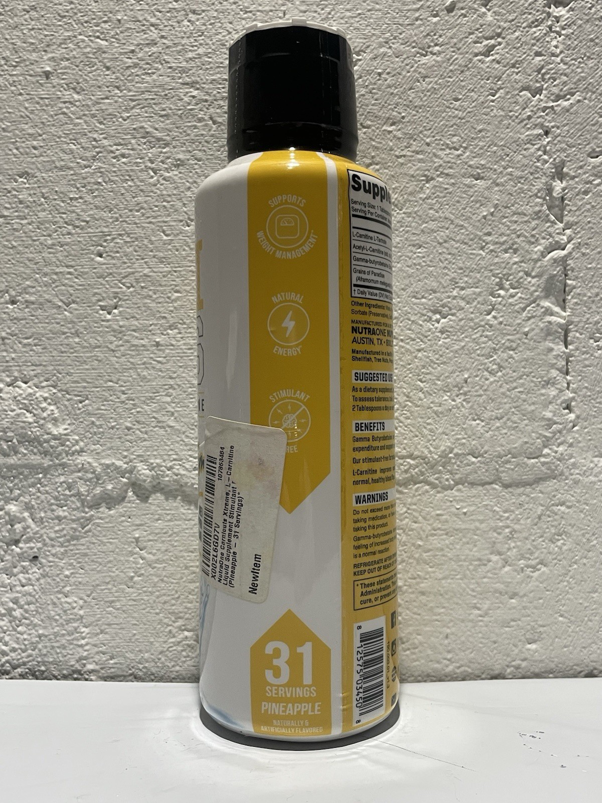 NutraOne Carni Cuts Liquid L-Carnitine