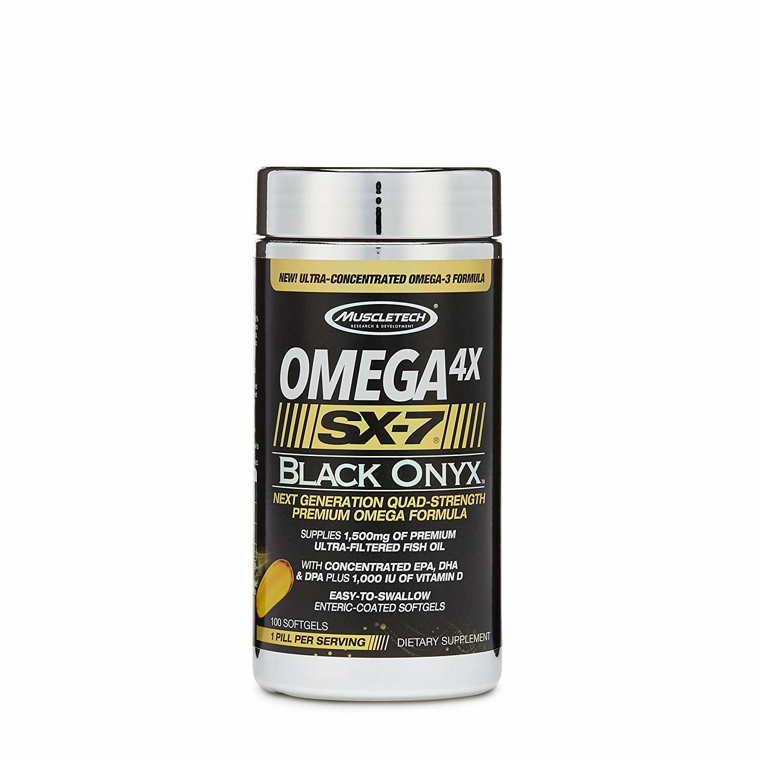 Muscletech Black Onyx SX-7 Health Series: Probiotic, Fish Oil, Amino, Hydroxycut