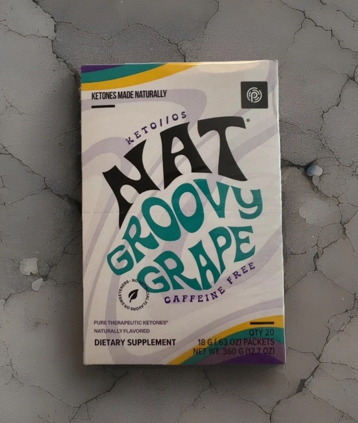 🔥🔥 Pruvit OSNAT Ketones GROOVY GRAPE CAFFEINE FREE 20 Pack FREE SHIPPING