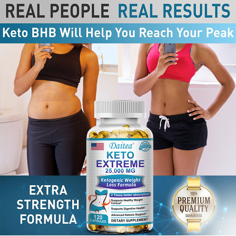 KETO BHB CAPSULES 25000MG FOR ADVANCED WEIGHT LOSS NEW