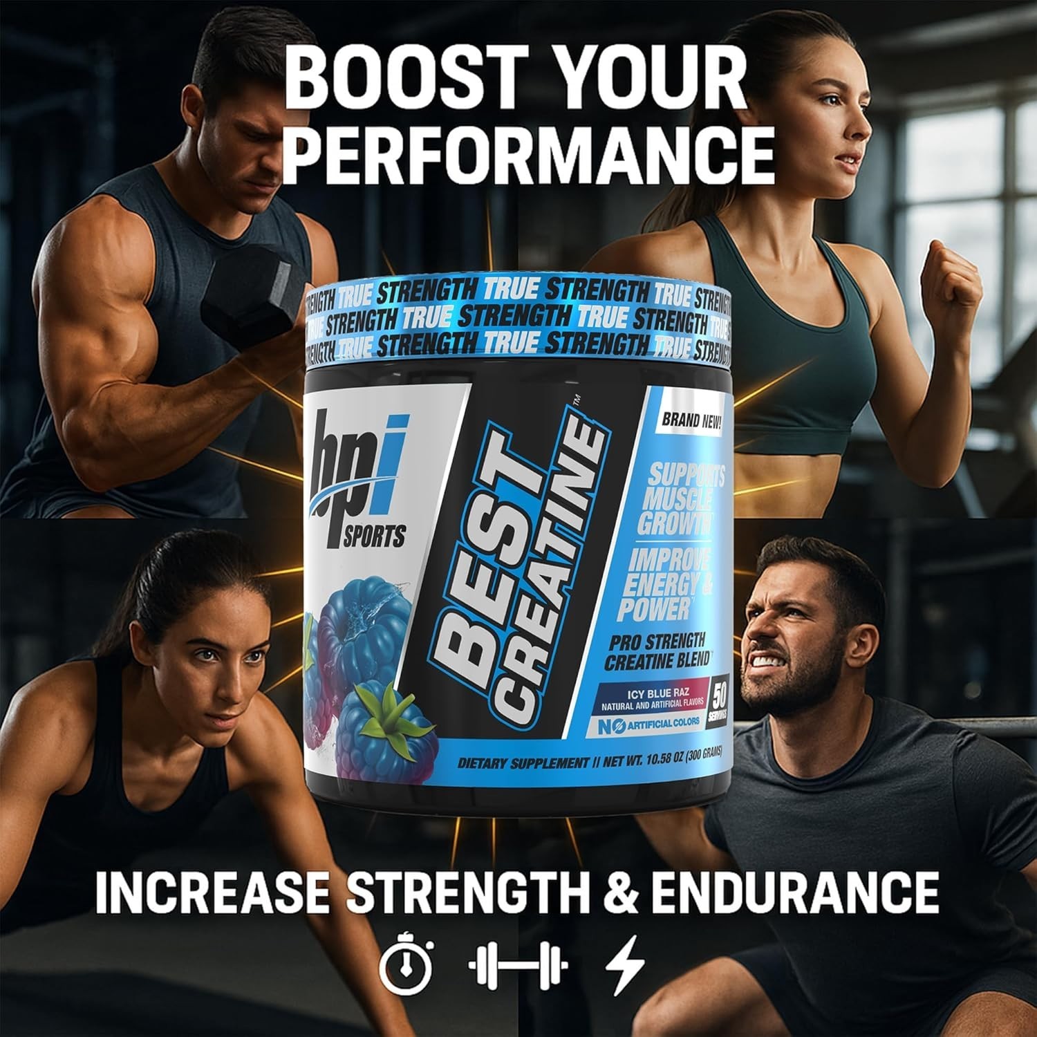 Best Creatine – Creatine Monohydrate Powder for Men & Women, Himalayan Salt -…