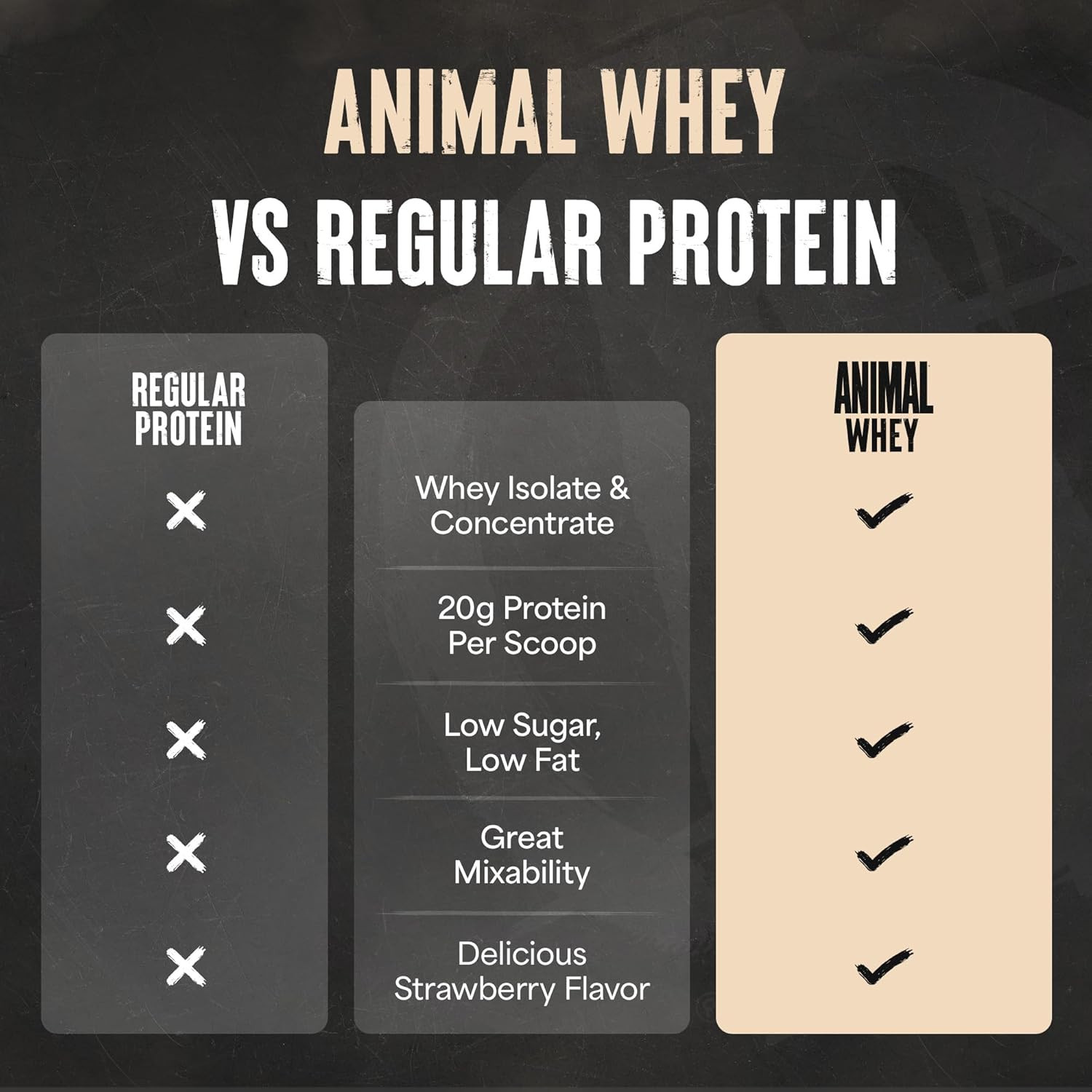 100% Whey Protein Powder – Whey Blend for Pre or Post Workout, Recovery, Anytime