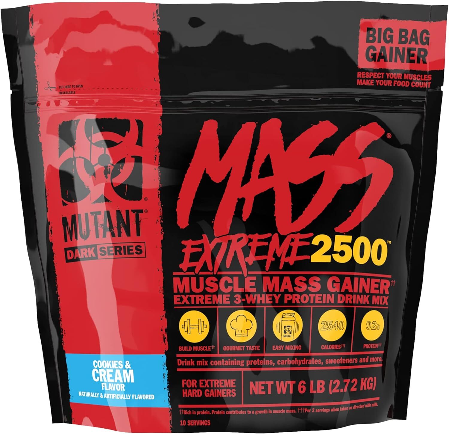 Mass Extreme Gainer – Proteina De Suero En Polvo – Desarrolle Tamano Y Fuerz…