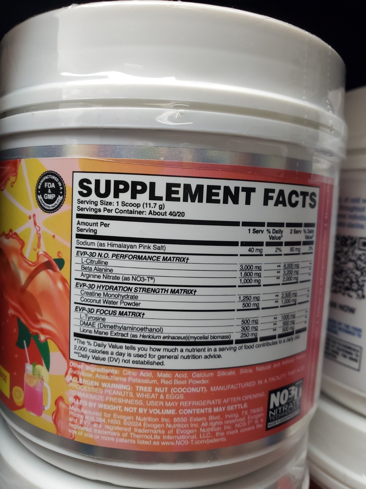 Evogen EVP 3D Strawberry Lemonade 1.03lbs
