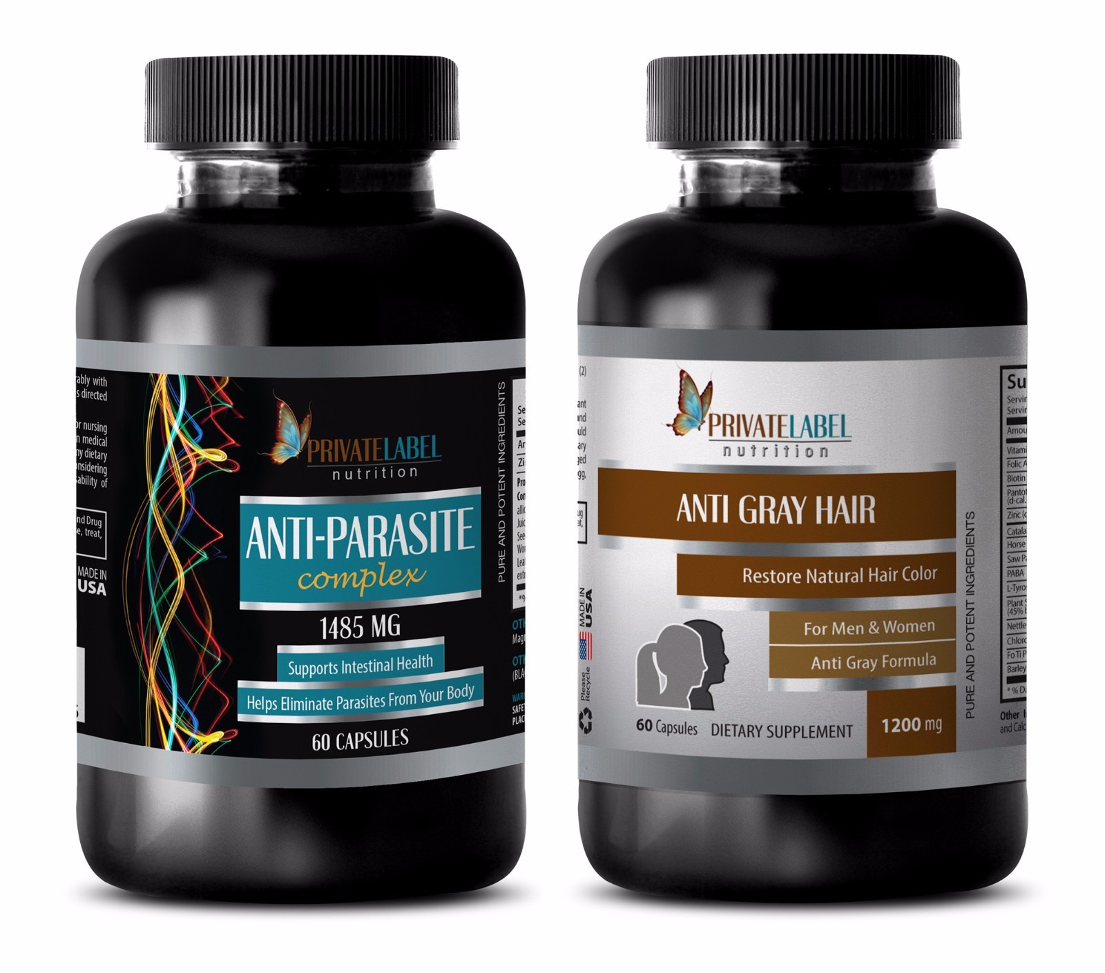 Candida vitamin b – ANTI PARASITE – GRAY HAIR COMBO – saw palmetto fruit extract