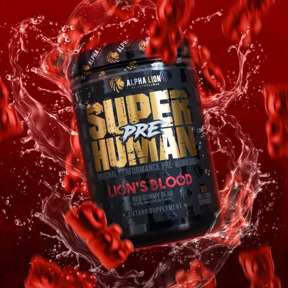 Pre Workout Powder – Long-Lasting Energy, Pump & Focus – Lion’s Blood