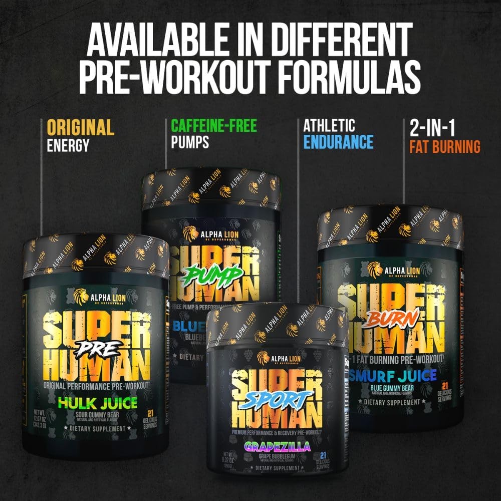 ALPHA LION Core Pre Workout Powder with Creatine for 30 servings (Pack of 1)
