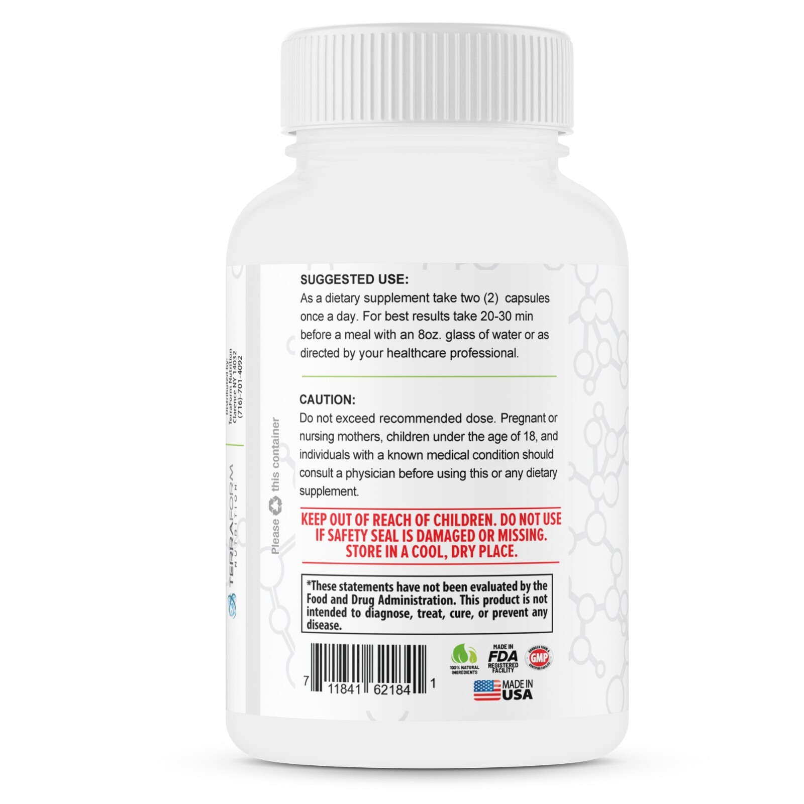 Anxiety and Stress Relief Supplement – ALL NATURAL Herbal Formula, Anti-Anxiety