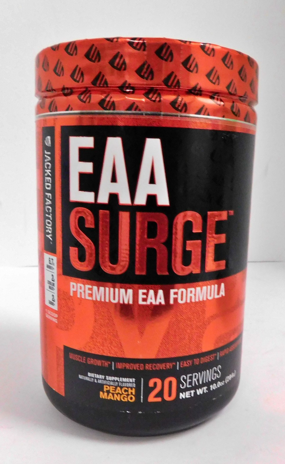 Jacked Factory EAA Surge Essential Amino Acids Powder 10 oz