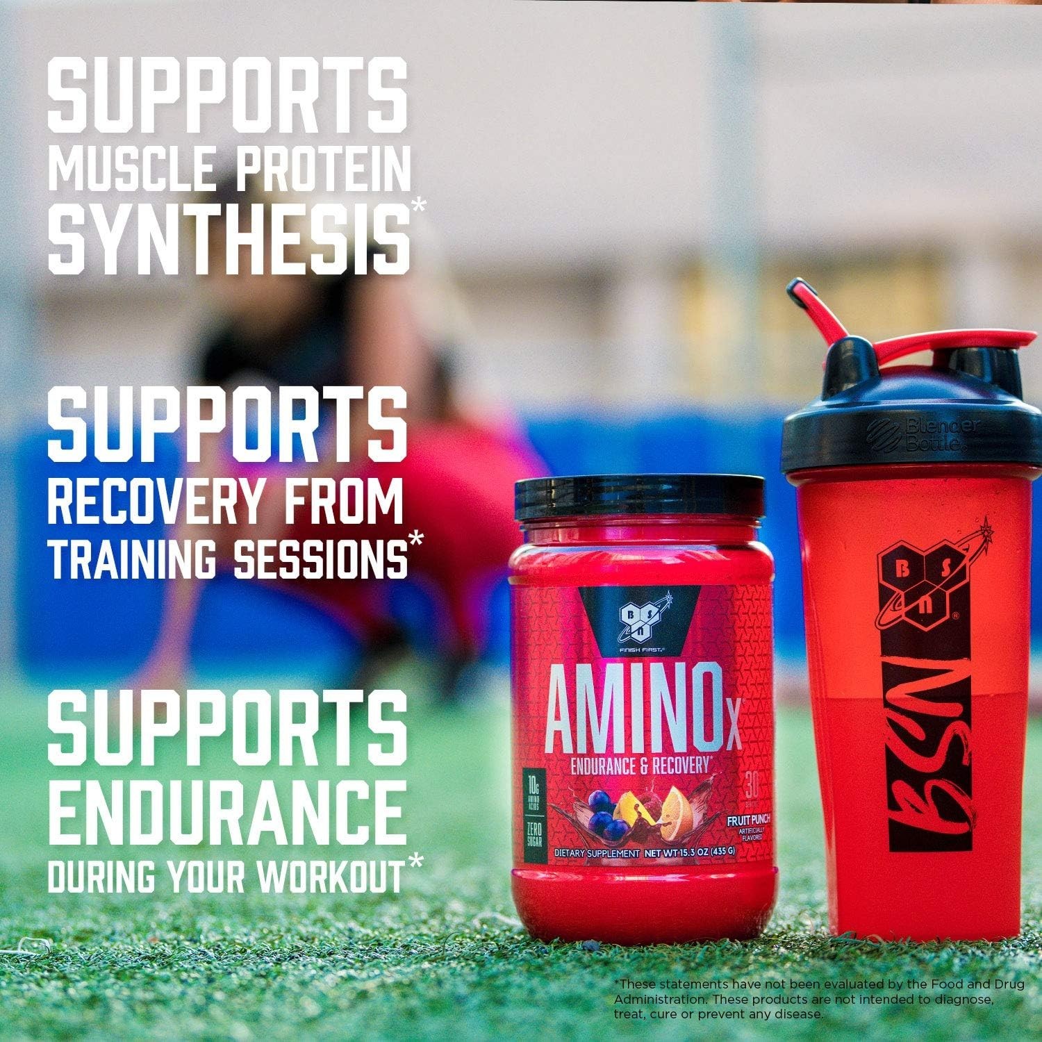 Amino X BCAA Muscle Recovery Powder – 10g Amino Acids, Watermelon, 30 Servings