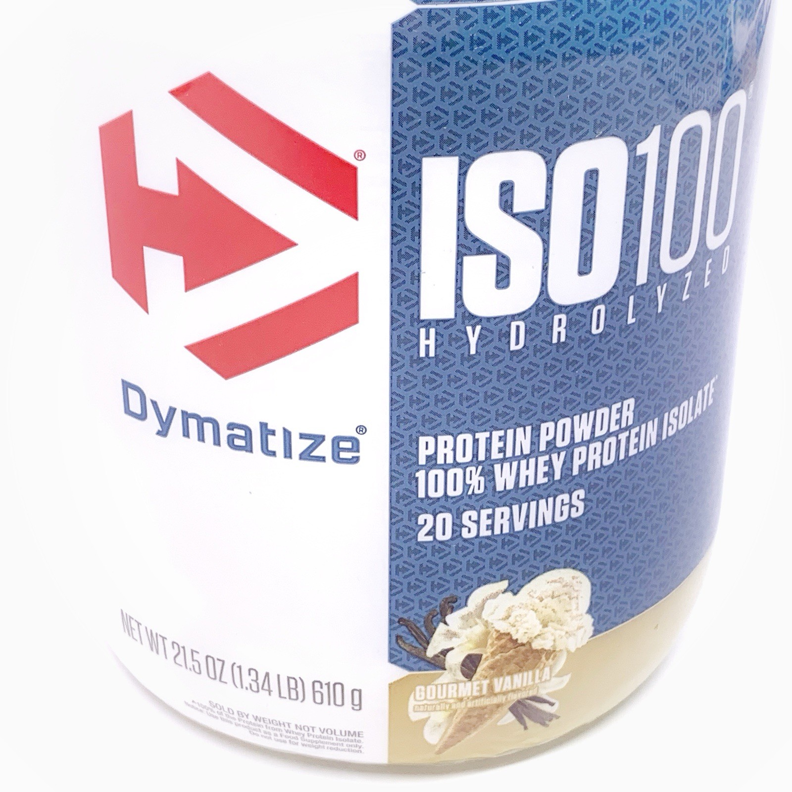 DYMATIZE ISO100® Hydrolyzed Protein Powder 100% Whey Protein Isolate 20 Servings