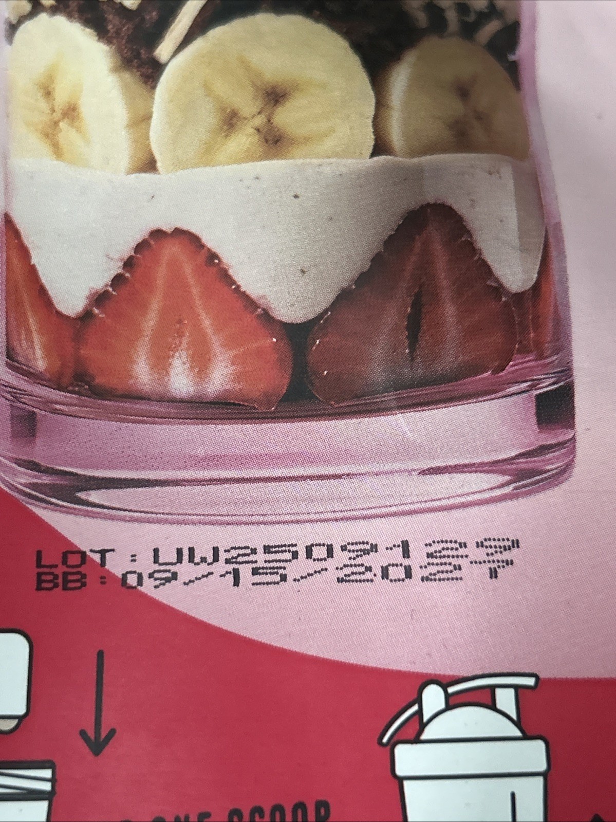 FlavCity Protein Smoothie Powder 10 Servings Strawberry Shortcake 425g Exp. 2027