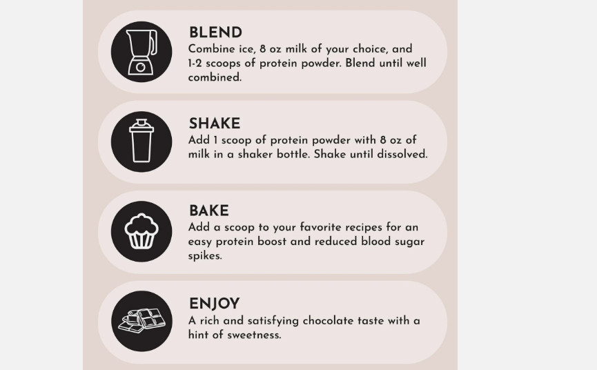 Just Ingredients Chocolate Protein Powder, 24g Protein, Grass-Fed Whey