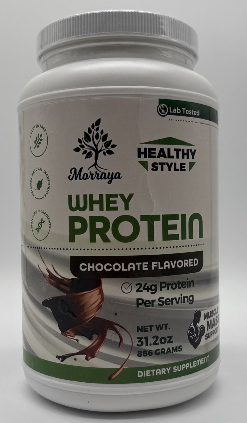 Morraya Whey Protein Chocolate 31.2oz Exp 07/27 New Sealed