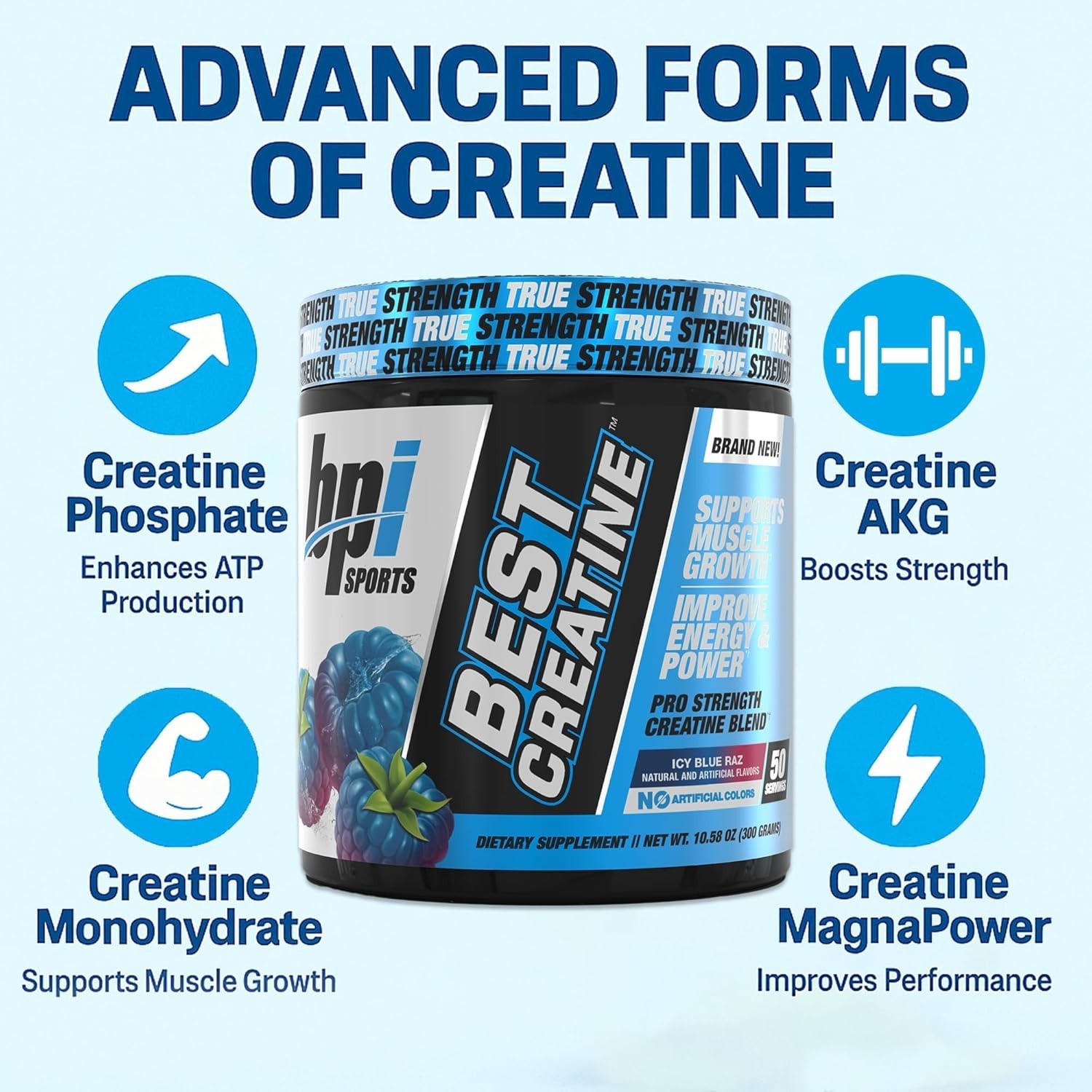 Best Creatine – Creatine Monohydrate Powder for Men & Women, Himalayan Salt -…