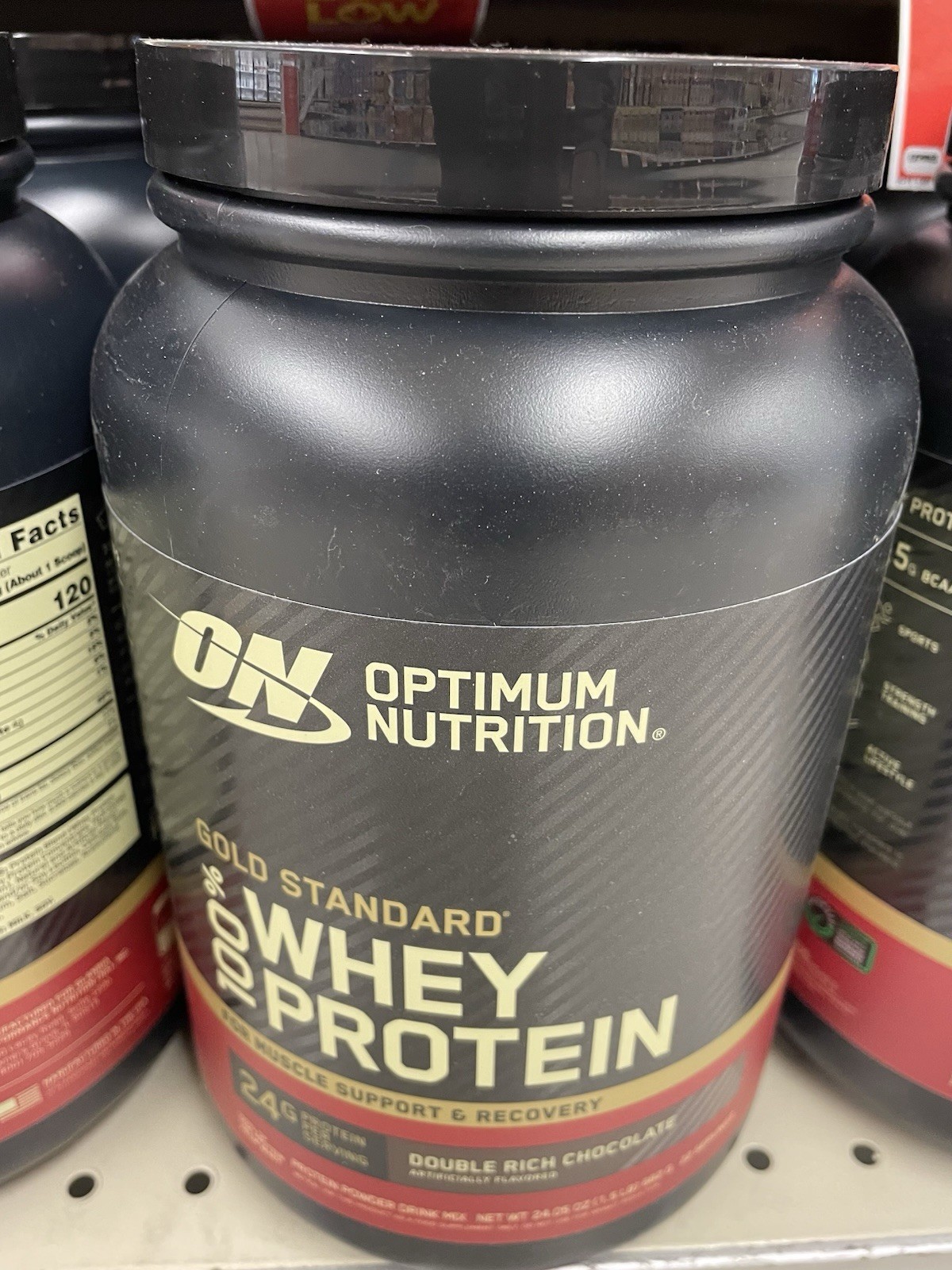 Gold Standard 100 Whey Protein Powder Double Rich Chocolate 2 Pound