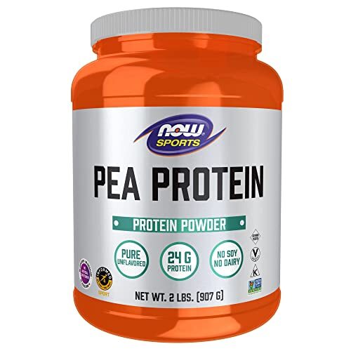 NOW FOODS Pea Protein Pure Unflavored Powder 2 lbs.