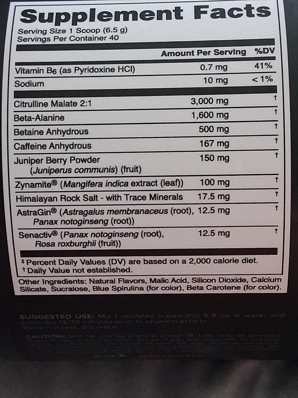 BUCKED UP OVERTIME CRISP APPLE PRE-WORKOUT 25 SER. NEW Exp. 02/2027