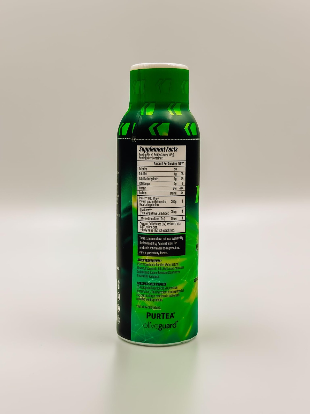 KTROPIX Klean+ Protein Shot, 24g Protein, Zero Sugar, 12 Pack for Energy