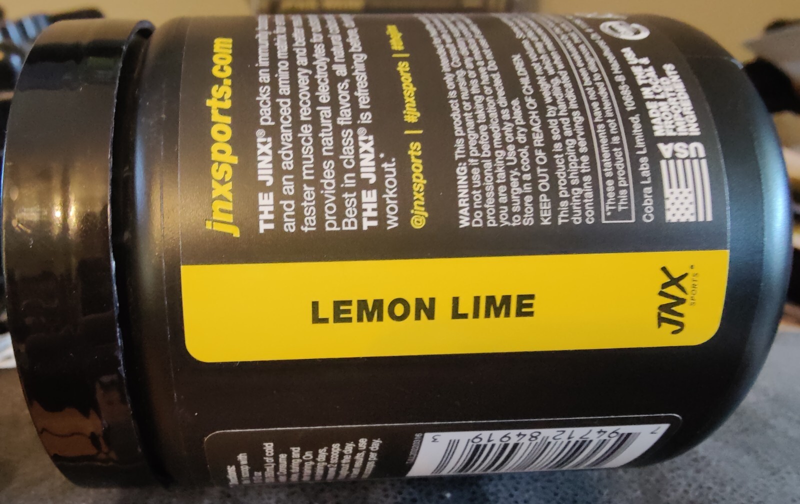 JNX The Jinx! Hydra BCAA+ Post Workout Recovery Drink – Hydration w/ Electrolyte